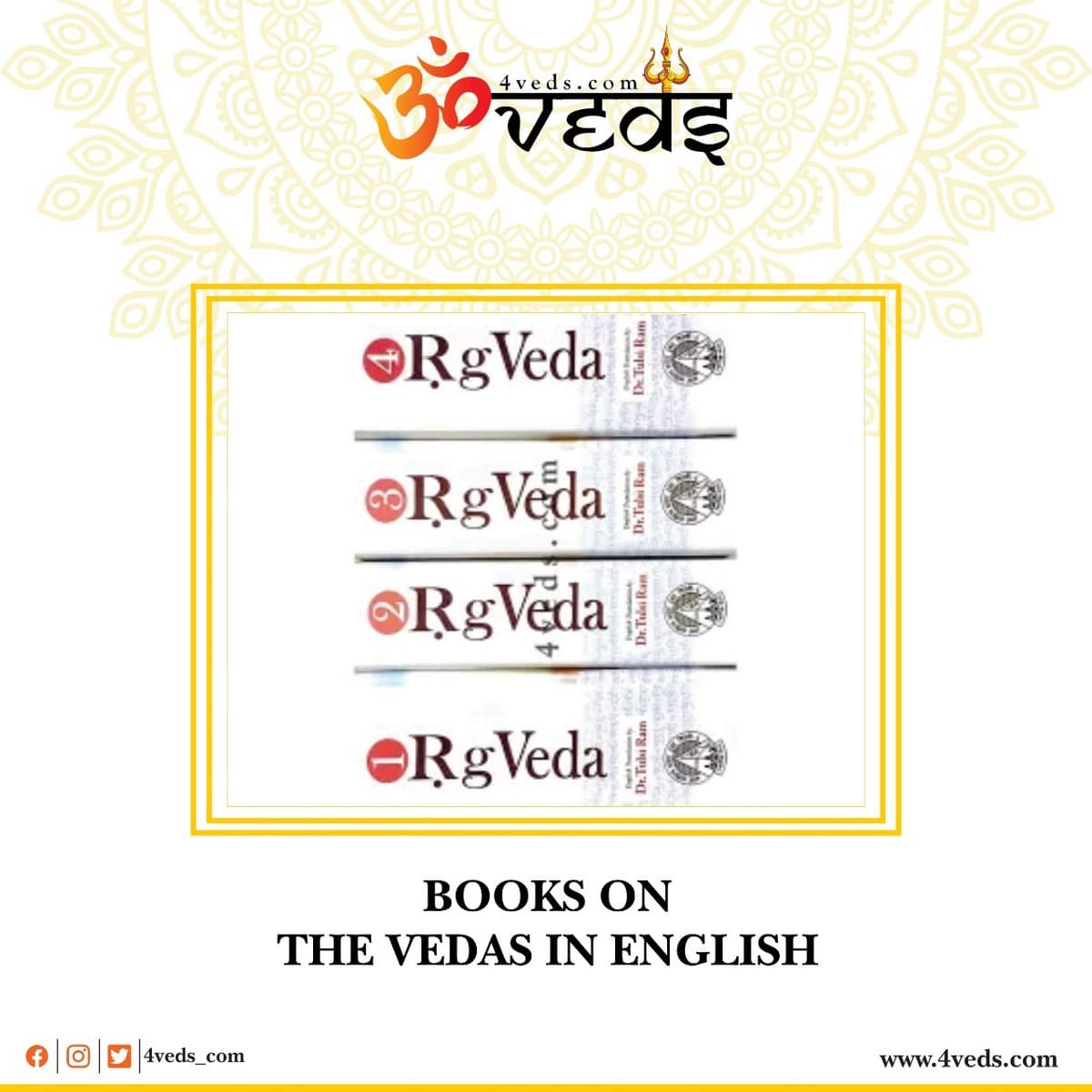 Books On The Vedas In English