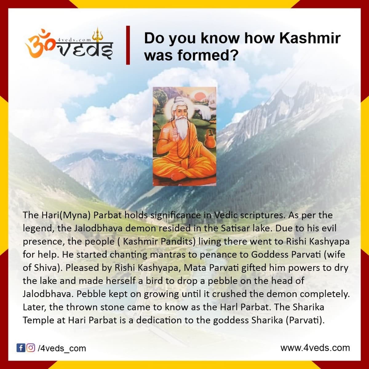 Do You Know How Kashmir Was Formed