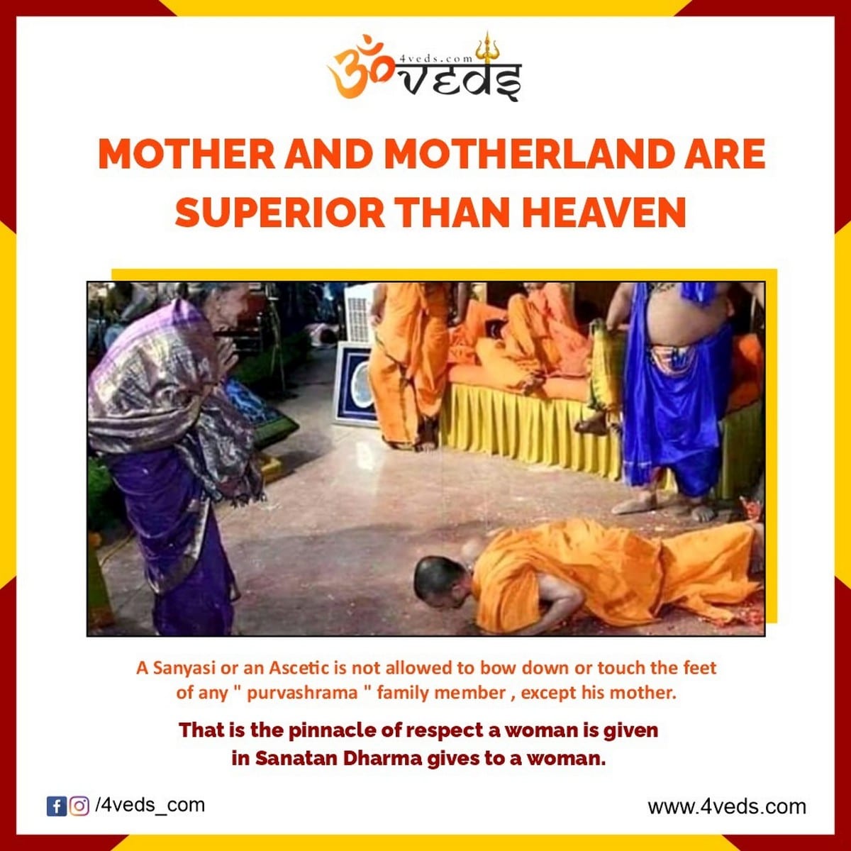 Mother And Motherland Are Superior Than Heaven