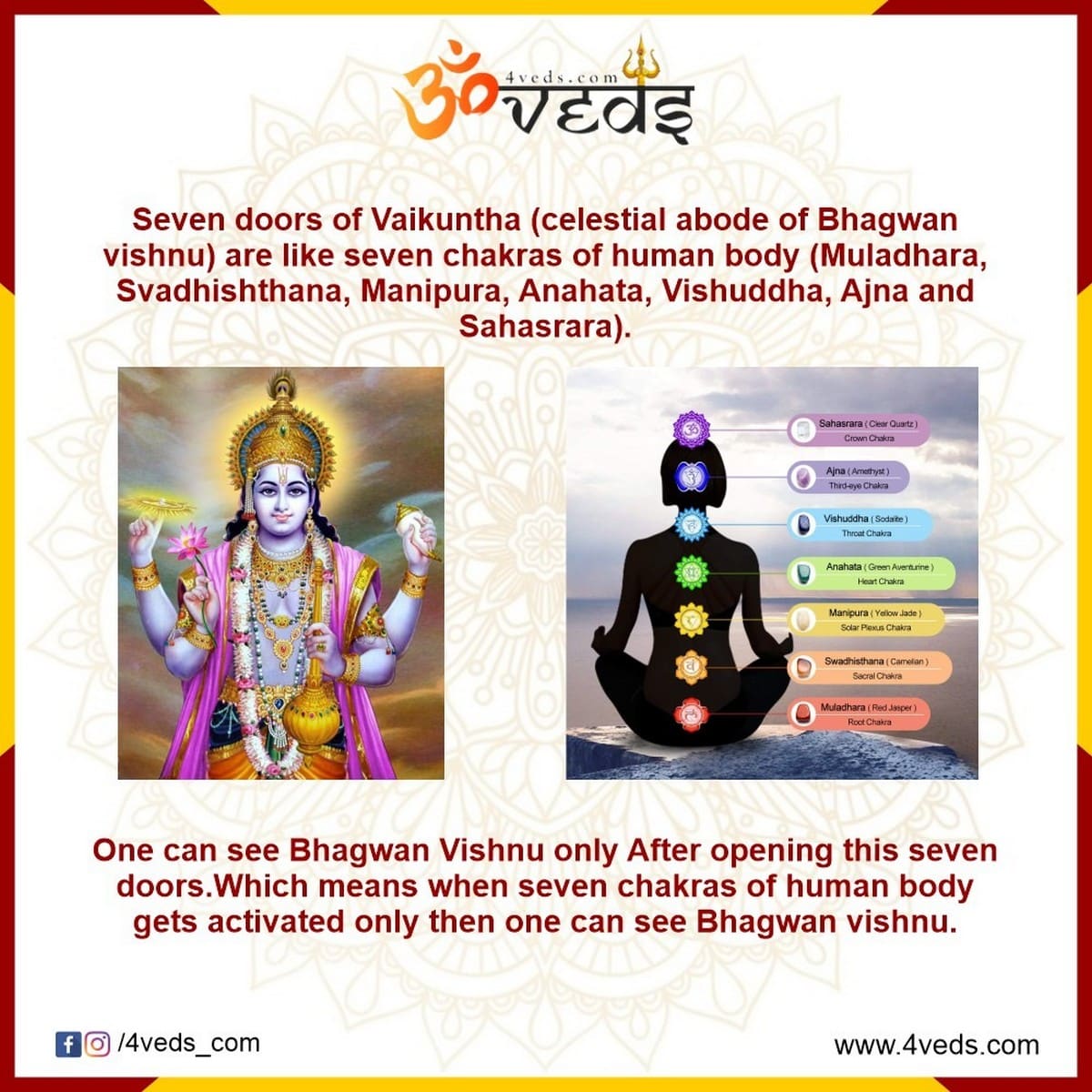 The Seven Doors Of Vaikuntha To Meet Lord Vishnu