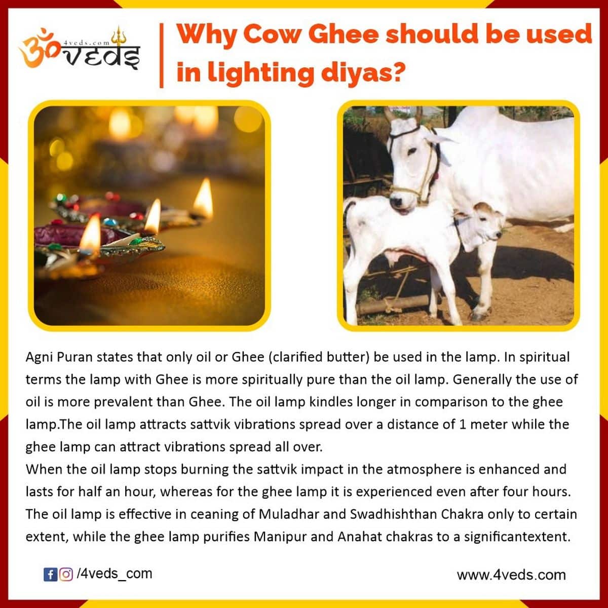 Why Ghee Should Be Used In Place Of Oil In Lighting Diyas 1