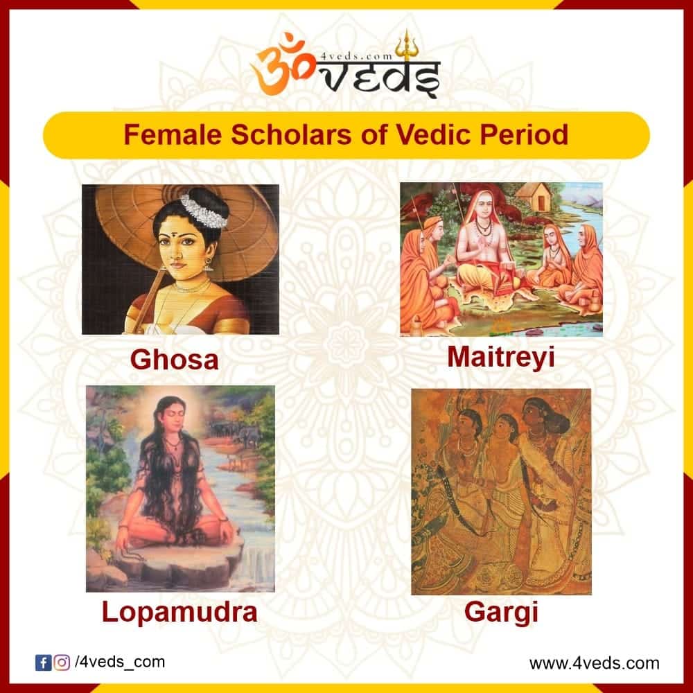 Female Scholar Of Vedic Period