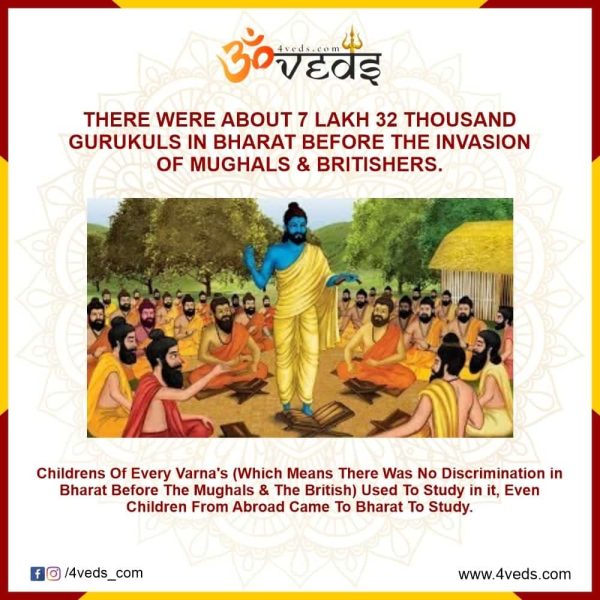 Gurukuls And Early Education System In Bharat
