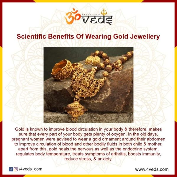 Scientific Benefits of Wearing Gold Jewellery