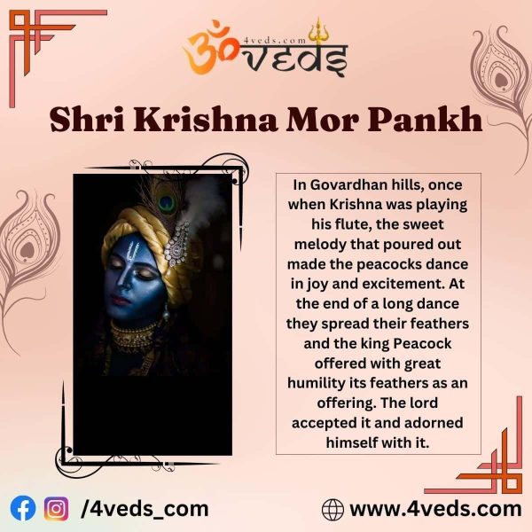 Lord Krishna Krishna And His Adorable Mor Pankh 1